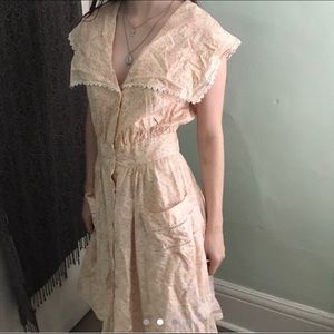 vintage 80s Jessica McClintock Gunne Sax dress